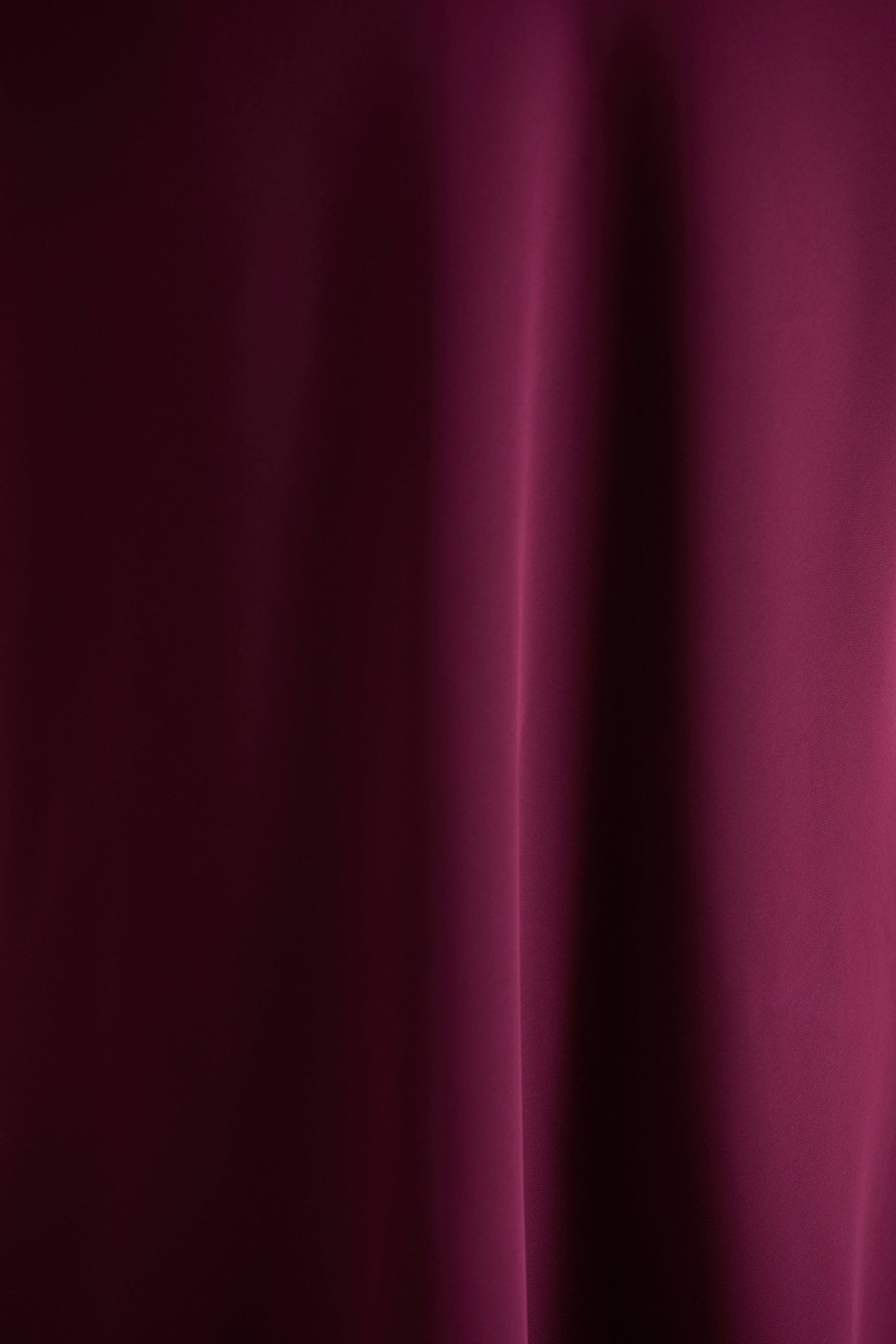 Celina | Burgundy Satin High-Neck Maxi Dress