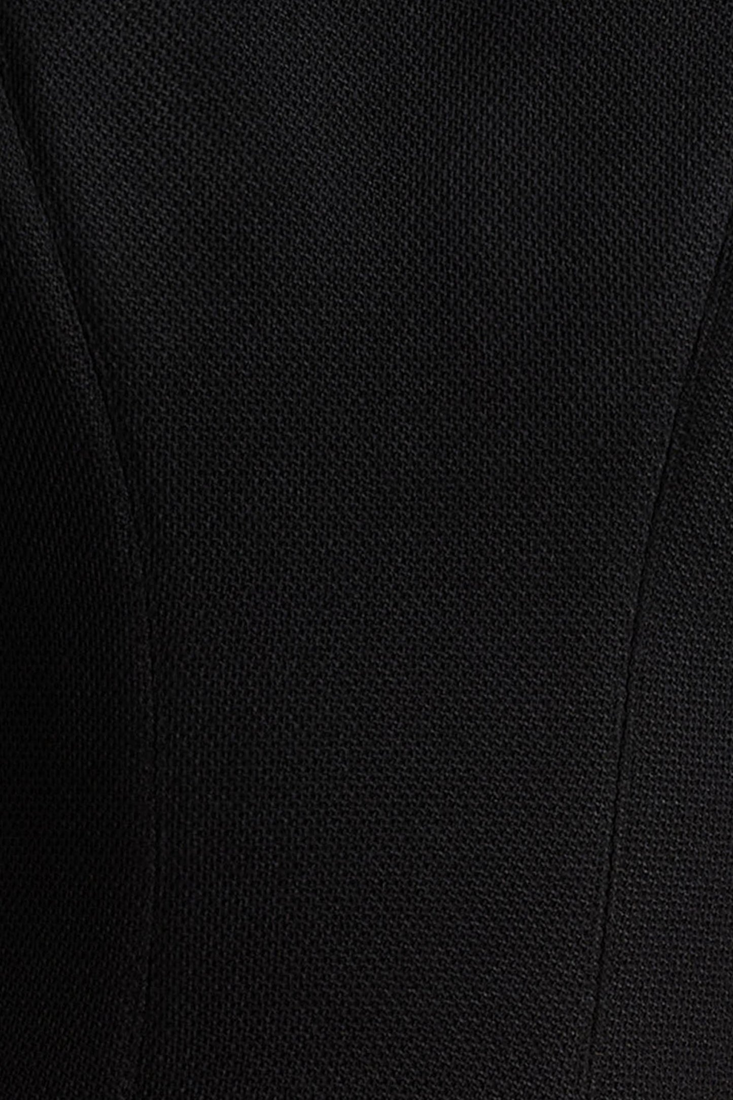 Leilani | Black High-Neck Mini Dress With Ruffling Detail